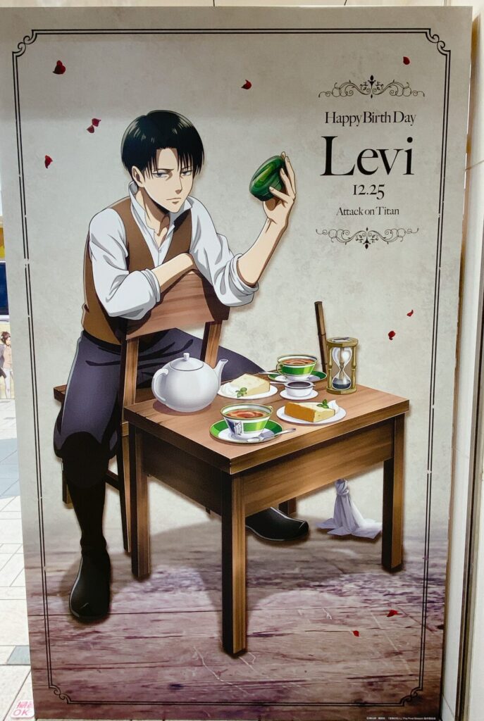 レポート 東京駅ポップアップストア 待ち合わせ リヴァイ誕 Erl Round Up ーエルリまとめー